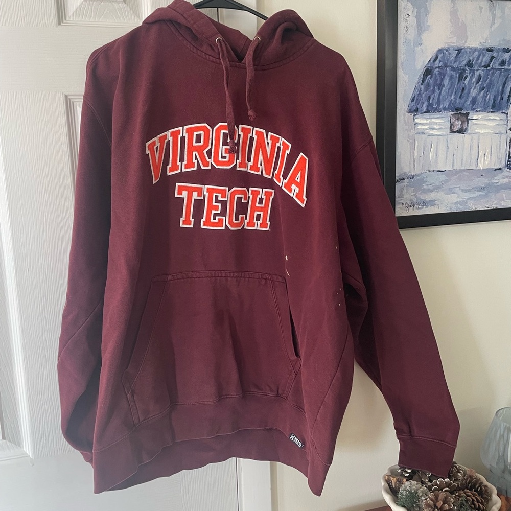 Virginia Tech Maroon Hoodie XL